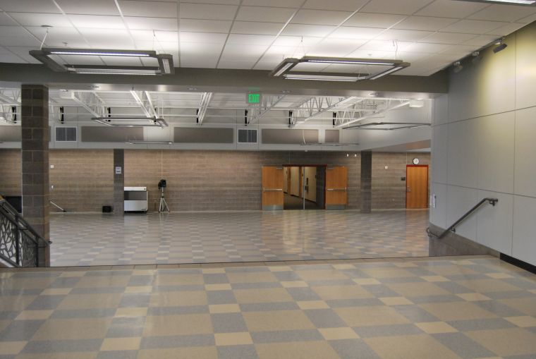 Delgada rectangular suspended Lake Middle School 2