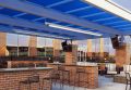 patio   with sunset