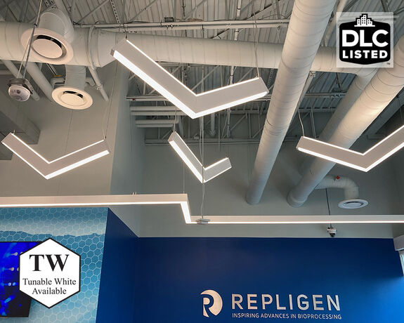 Microlinea Suspended Series 2 Indirect Direct Accent Lens