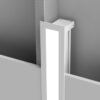 Microlinea Recessed Series 2 - Vertical Wall - Overlap Flange