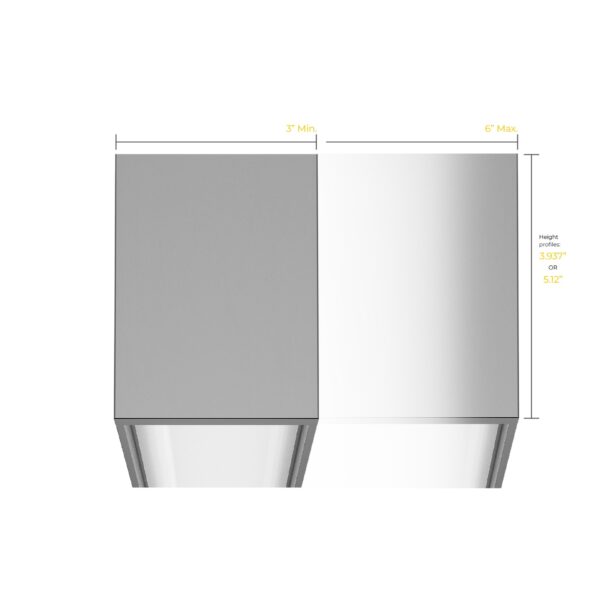 Lasso Infinite Tall - Surface/Ceiling Mount - Image 8